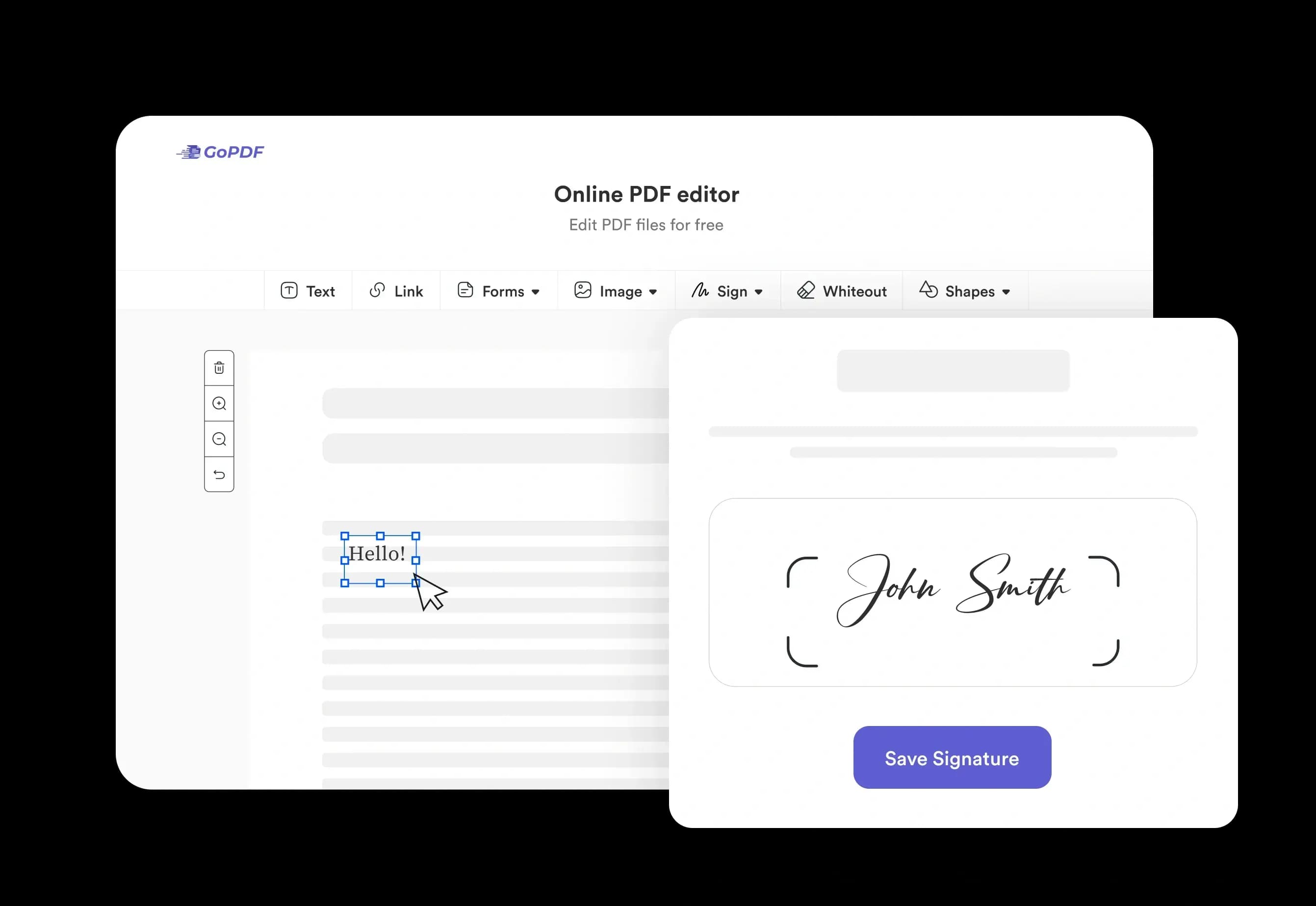 Easily Add Digital Signatures